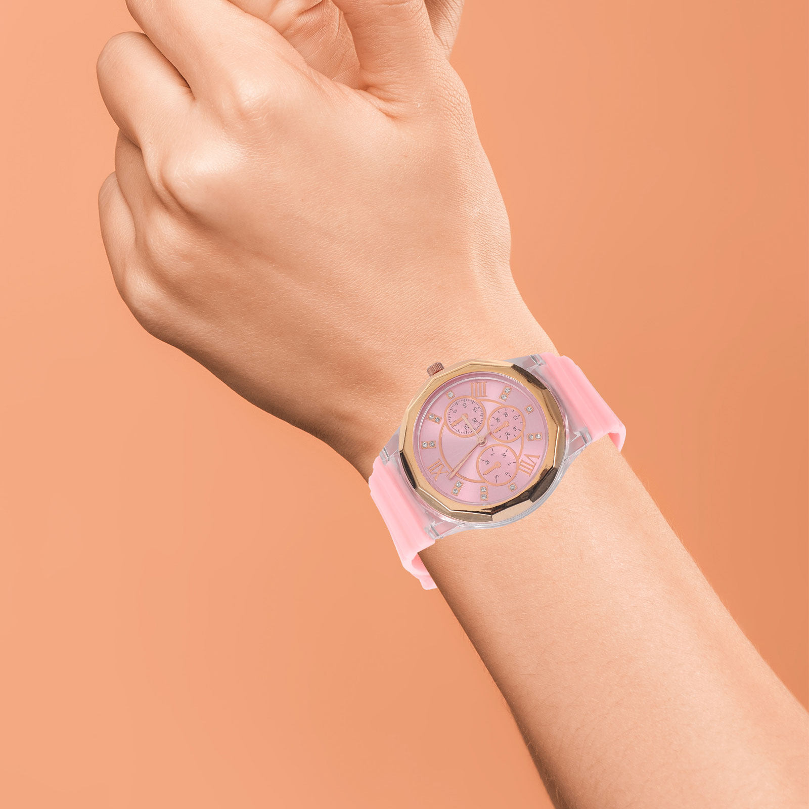 Luxury Watch Gift For Her - Damski zegarek kwarcowy z motywem motyla,