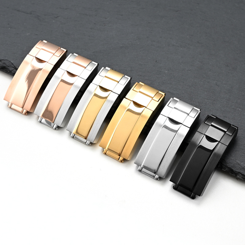 Luxury Watch Investment - Zapięcie do zegarka ze stali nierdzewnej,