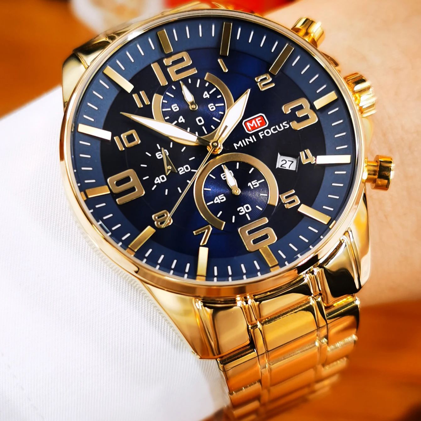 Luxury Watch Maker - MINI FOCUS – wielofunkcyjny zegarek kwarcowy