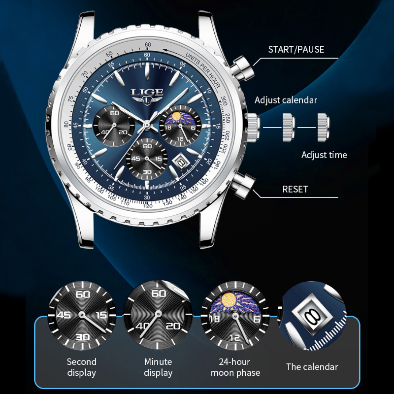 Markowe luksusowe kwarcowy zeg – Luxury Watch Maker recenzja i cena