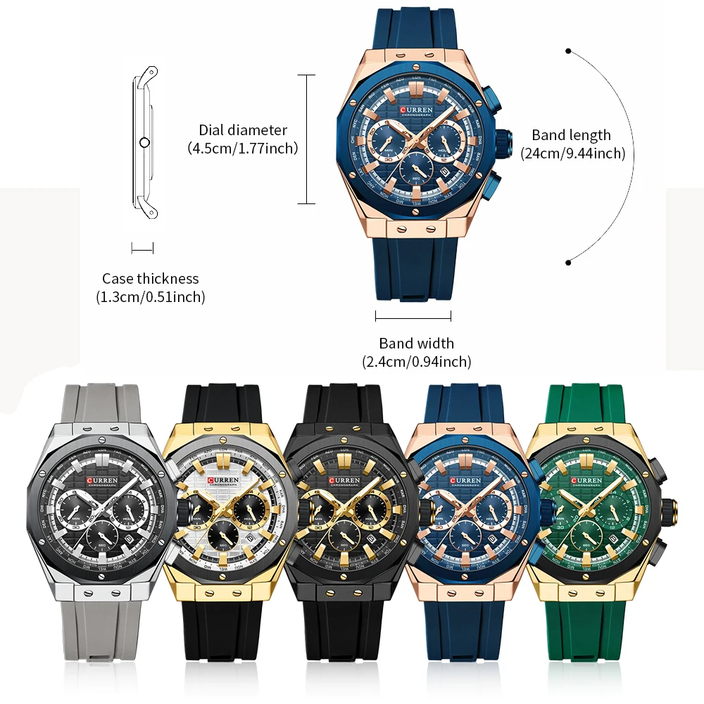 Luksusowa marka CURREN wysokie – Luxury Watch Maker recenzja i cena